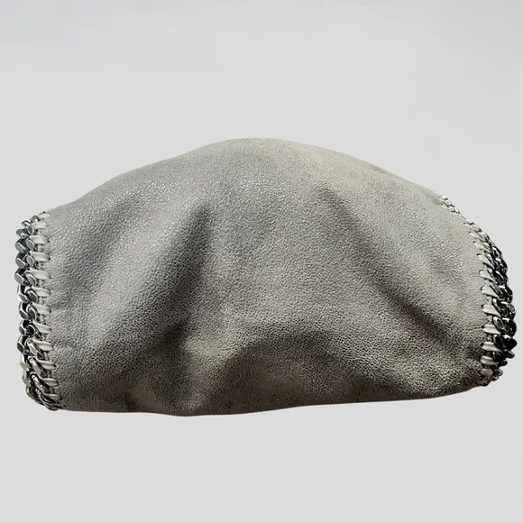 Stella McCartney Mini Grey Falabella Tiny Tote Bag - Picture 7 of 13